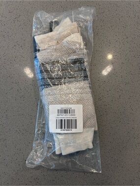 Banana Republic Neutral Tone Men's Dress Socks - Beige & Off-White Pack
